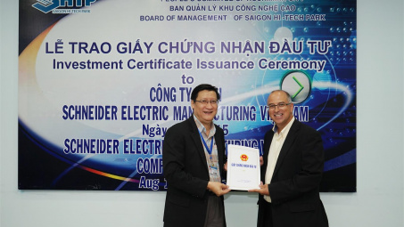Schneider Electric đầu tư xây dựng Nhà máy mới hiện đại tại Khu công nghệ cao Sài Gòn