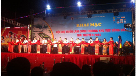 Khuyến công Vĩnh Phúc tham gia Hội chợ triển lãm Công thương khu vực vùng Đông Bắc – Thái Nguyên năm 2015