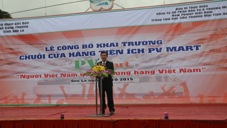Khai trương Chuỗi cửa hàng tiện ích PVmart tại Sơn La