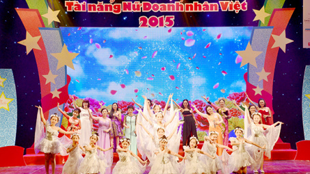  5 tiết mục xuất sắc nhất khu vực phía Bắc tham dự Cuộc thi "Tài năng nữ doanh nhân Việt" chung kết toàn quốc