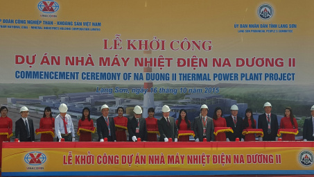Khởi công dự án Nhiệt điện Na Dương II