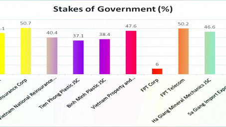 Divestment of $3bn worth of state shares in ten big firms