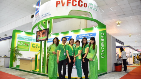 Hóa chất PVFCCo ghi dấu ấn tại Triển lãm Quốc tế chuyên ngành Công nghiệp Hoá chất lần thứ 10 tại Việt Nam