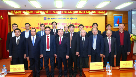 PVN: Công bố quyết định bổ nhiệm Thành viên HĐTV, Tổng Giám đốc 