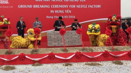 Nestlé Vietnam builds 70-mln-USD plant in Hung Yen