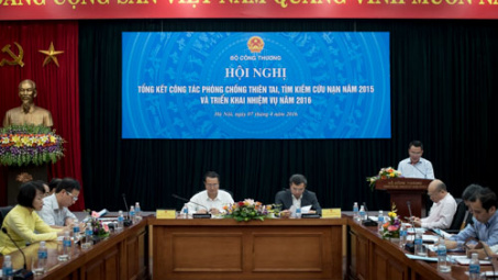 Bộ Công Thương: Tổng kết công tác phòng chống thiên tai và tìm kiếm cứu nạn cứu hộ năm 2015
