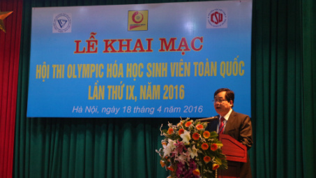 Khai mạc mạc Cuộc thi Olympic Hoá học sinh viên toàn quốc lần thứ IX