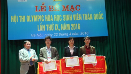 Bế mạc Hội thi Olympic hóa học sinh viên toàn quốc