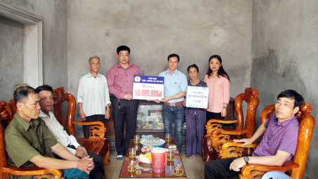 Công ty Xây dựng mỏ Hầm lò II - TKV đồng hành cùng “Mái ấm Công đoàn”