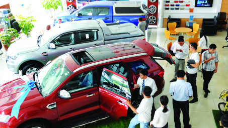 Car sales record 42 percent annual surge in April