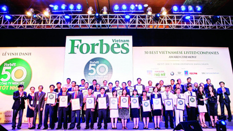 Forbes Vietnam names Vietnam’s top 50 listed firms