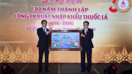 Công ty Xuất nhập khẩu Thuốc lá - 30 năm niềm tin thịnh vượng 