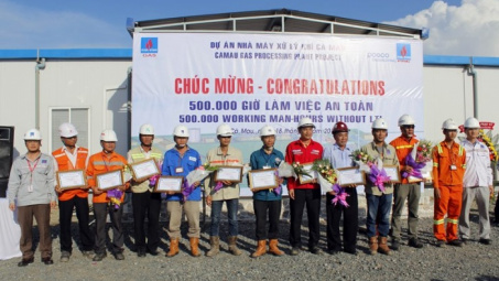 GPP Cà Mau đạt mốc 500 nghìn giờ an toàn