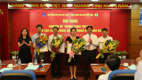 Thi đua trên các công trình, dự án trọng điểm Dầu khí đem lại kết quả thiết thực