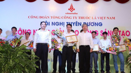 Tổng công ty Thuốc lá Việt Nam: Tôn vinh 71 Lao động giỏi, Lao động sáng tạo 