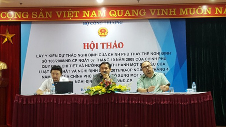 Cục Hóa chất tổ chức Hội thảo lấy ý kiến Dự thảo Nghị định của Chính phủ 