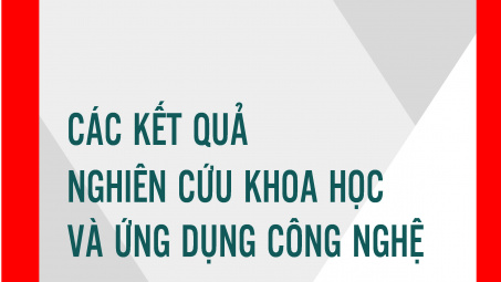 Các kết quả nghiên cứu khoa học số 8, tháng 8/2016
