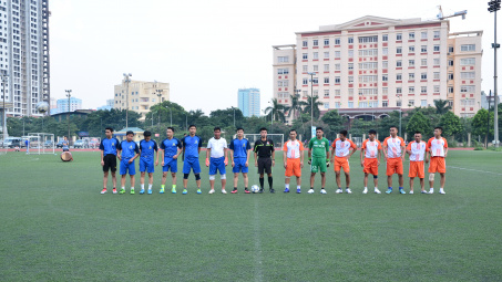 Lượt trận cuối vòng bảng Giải bóng đá ngành Công Thương mở rộng cup Tạp chí Công Thương lần thứ IV