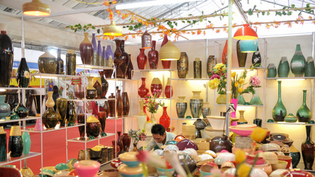  630 gian hàng tham gia Hội chợ Hanoi Gift Show 2016