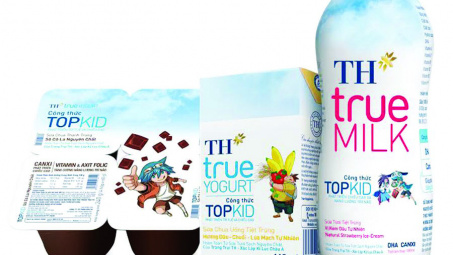 Sữa chua TH True Milk giành danh hiệu Vàng tại Nga