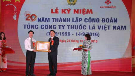 Công đoàn Tổng công ty Thuốc lá Việt Nam: 20 năm xây dựng và phát triển