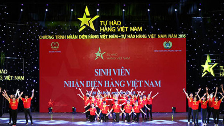 Phát sóng Chương trình Sinh viên Nhận diện hàng Việt Nam trên Đài Truyền hình Việt Nam