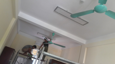 Tòa nhà Sở Tài chính Bắc Giang: Thí điểm mô hình sử dụng đèn tiết kiệm điện