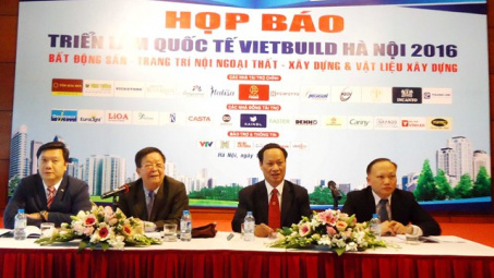 Hơn 420 doanh nghiệp tham gia Triển lãm Vietbuild Hà Nội 2016