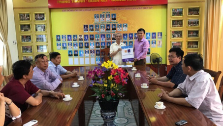 Hội Cựu chiến binh Petrovietnam cứu trợ đồng bào vùng lũ