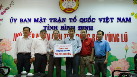 SABECO tiếp tục chung tay cùng bà con vùng lũ