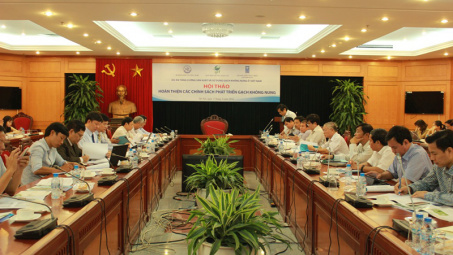 Hoàn thiện chính sách cho phát triển gạch không nung