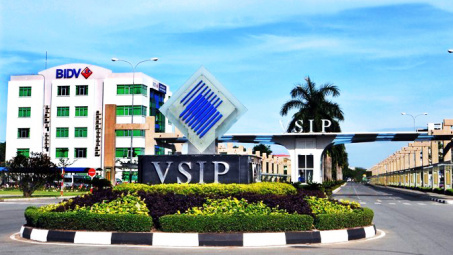 Xây dựng cơ sở hạ tầng KCN Việt Nam - Singapore III