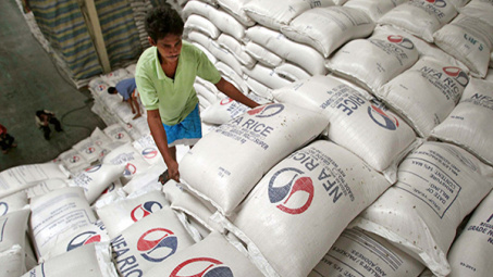 Lượng gạo dự trữ của Philippines tăng 4,12%