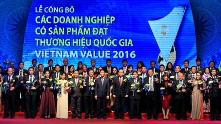 88 doanh nghiệp có sản phẩm đạt Thương hiệu Quốc gia năm 2016