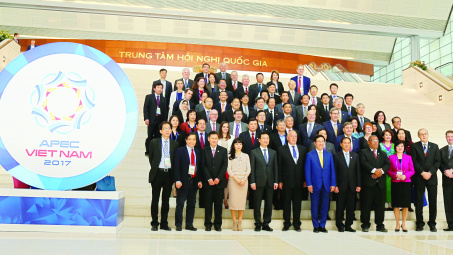 APEC officials gathered at ISOM in Hanoi