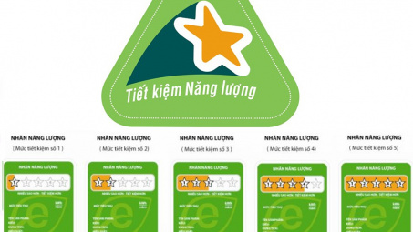 Bộ Công Thương sửa đổi và thay thế quy định về dán nhãn năng lượng
