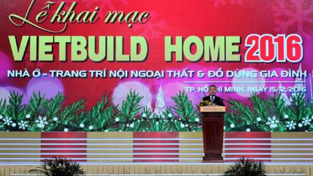 Vietbuild Home 2016 opened in Ho Chi Minh City 