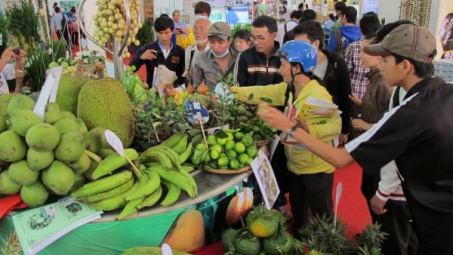 Opening the fifth hi-tech agriculture and food industry fair in HCMC