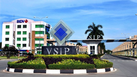 VSIP Nghe An starts building the office area 