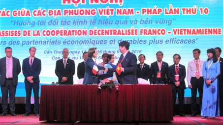 Can Tho is to host the 10th cooperation conference between Vietnam and France 