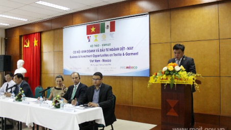 Vietnamese and Mexican firm look for garment trade and investment opportunities 