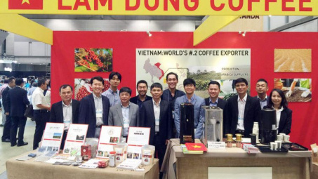 Seven firms of Lam Dong province joined exhibition in Japan