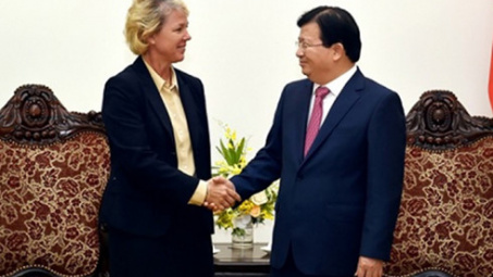 Deputy Prime Minister met German Siemens representative