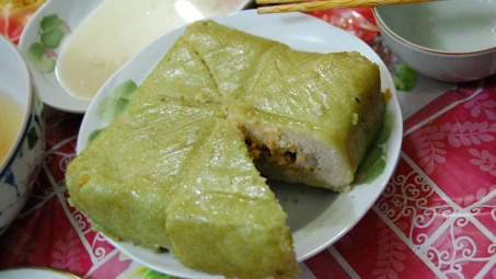 Dẻo thơm bánh chưng Tranh Khúc