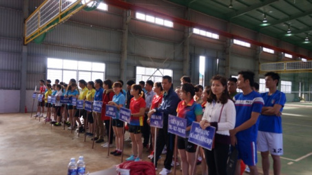 Công ty Nhôm Lâm Đồng tổ chức Giải Cầu lông mừng xuân 2017
