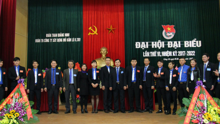 Đại hội lần thứ VI Đoàn Thanh niên Công ty Xây dựng Mỏ Hầm lò II 