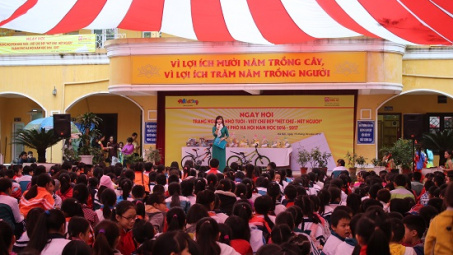 Văn phòng phẩm Hồng Hà  đồng hành Ngày hội Trạng nguyên nhỏ tuổi