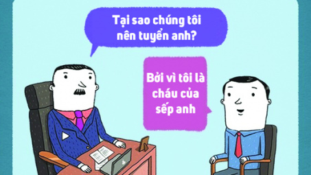 Chuyện vui về tuyển dụng tại các công ty lớn
