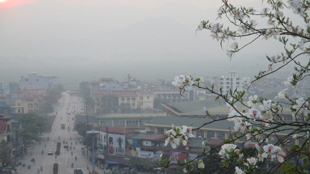 Điện Biên  mùa ban khoe sắc