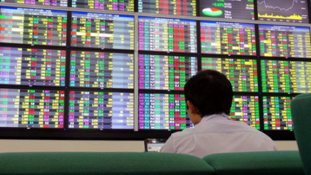 Shares narrow gains on short-term risk